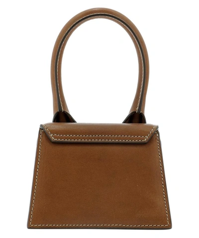 Shop Jacquemus "le Chiquito" Handbag In Brown