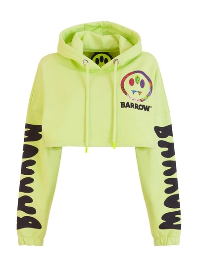 Shop Barrow Logo-print Sweatshirt In Giallo
