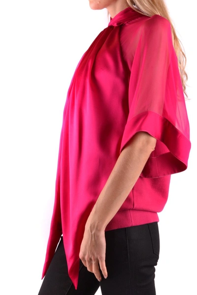 Shop Givenchy Top In Fuchsia