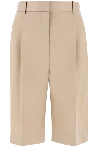 Shop The Row Marco Bermuda Shorts In Beige