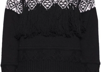 Shop Marcelo Burlon County Of Milan Marcelo Burlon Chachai Sweater In Black
