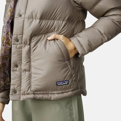 Shop Patagonia W's Bivy Down Jacket In Grey