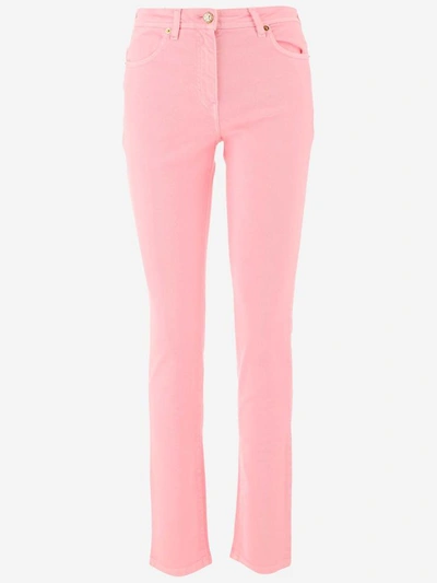 Shop Versace Jeans In Light Pink