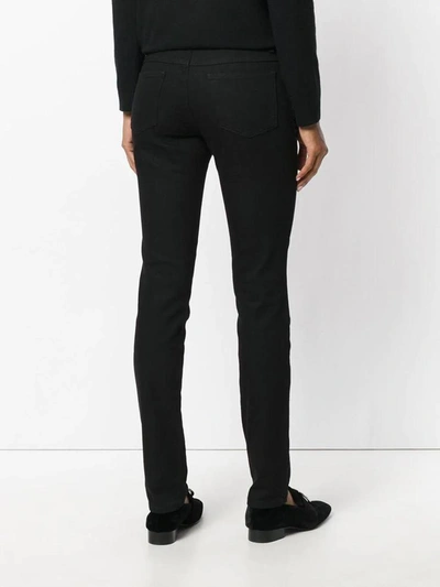 Shop Valentino Jeans Skinny In Black