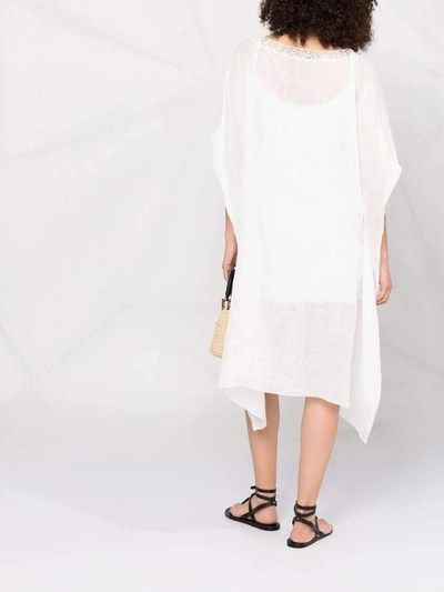 Shop Ermanno Scervino Dresses White