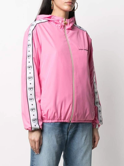 Shop Chiara Ferragni Jackets Pink