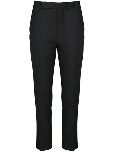 Shop Rick Owens Tapered Leg Trousers In Pink