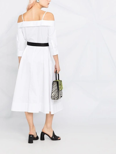 Shop Karl Lagerfeld Dresses White