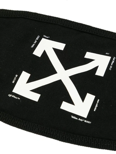 Shop Off-white Arrows Black Mask