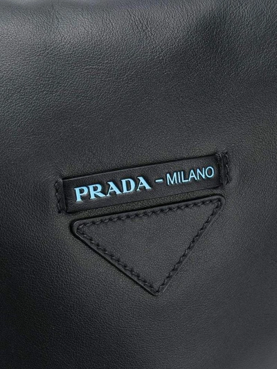 Shop Prada Bucket Style Shoulder Bag In Nero
