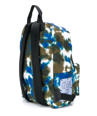 Shop Alexander Mcqueen Tie Dye Logo Backpack In Multiple Colors