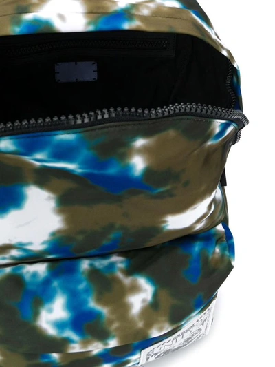 Shop Alexander Mcqueen Tie Dye Logo Backpack In Multiple Colors