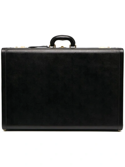 Shop Prada Rectangle-frame Luggage Case In Rosso