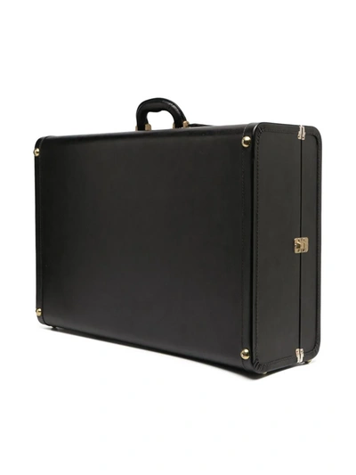 Shop Prada Rectangle-frame Luggage Case In Rosso