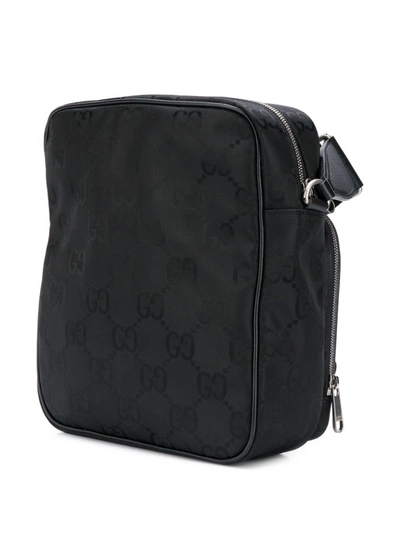 Shop Gucci Off The Grid Gg Supreme Shoulder Bag In Beige Ebony
