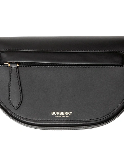 Shop Burberry Mini Olympia Bag In Bright Red
