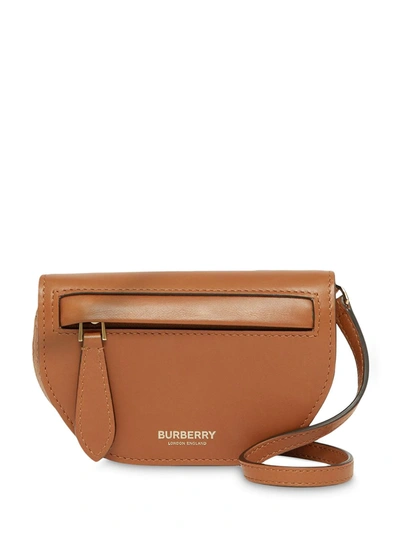 Shop Burberry Detachable Strap Olympia Mini Bag In Soft Fawn