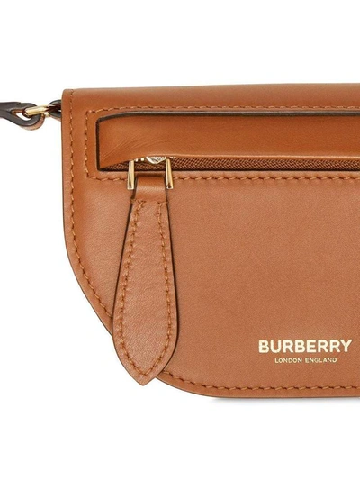 Shop Burberry Detachable Strap Olympia Mini Bag In Soft Fawn