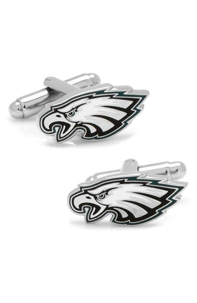 Shop Cufflinks, Inc . 'philadelphia Eagles' Cuff Links In Green