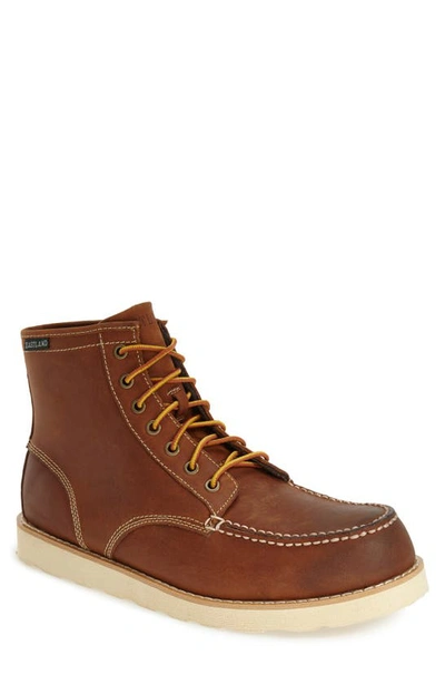 Shop Eastland 'lumber Up' Moc Toe Boot In Peanut Leather