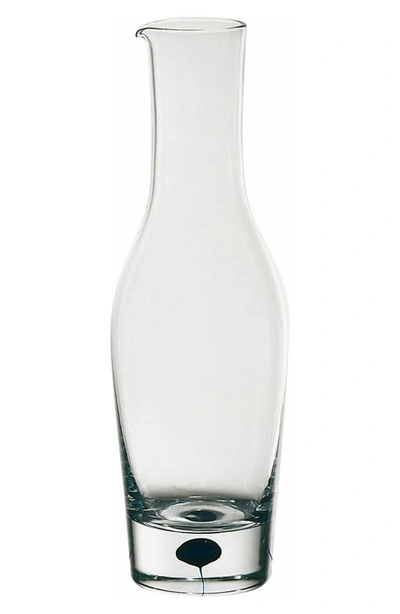 Shop Orrefors Intermezzo Crystal Decanter In Clear/ Blue