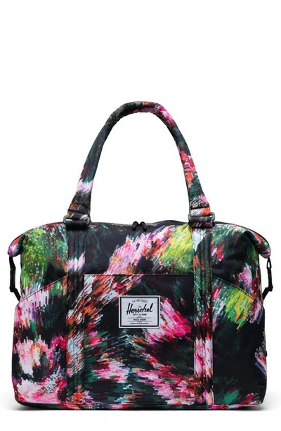 Shop Herschel Supply Co Strand Sprout Diaper Bag In Pixel Floral