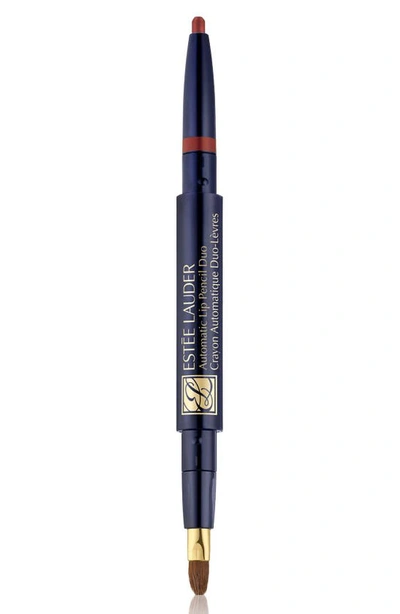 Shop Estée Lauder Double-ended Automatic Lip Pencil In Terra
