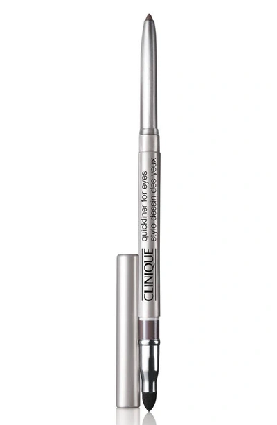 Shop Clinique Quickliner™ For Eyes Eyeliner Pencil In Smokey Brown