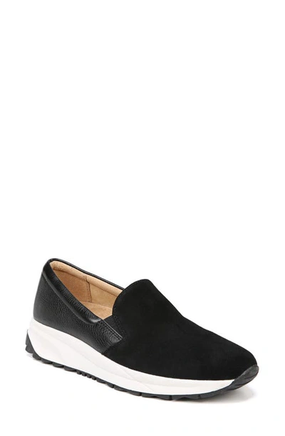 Shop Naturalizer Selah Slip-on Sneaker In Black Suede