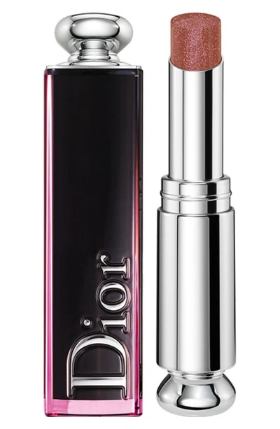 Shop Dior Addict Lacquer Stick In 627 Rising Star /glittery Nude