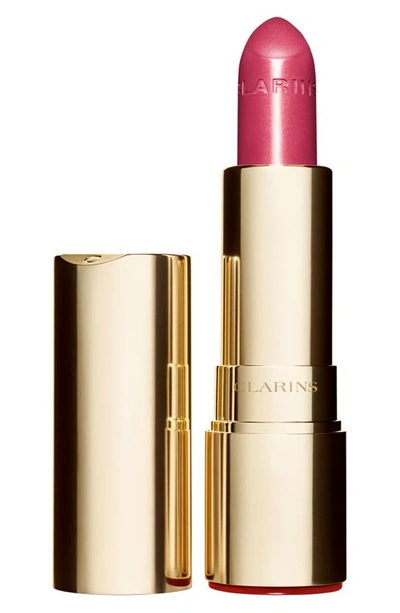 Shop Clarins Joli Rouge Brilliant, Shiny & Sheer Lipstick In 723 Raspberry