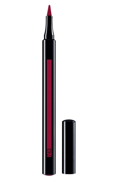 Shop Dior Ink Lip Liner In 743 Rouge Zinnia