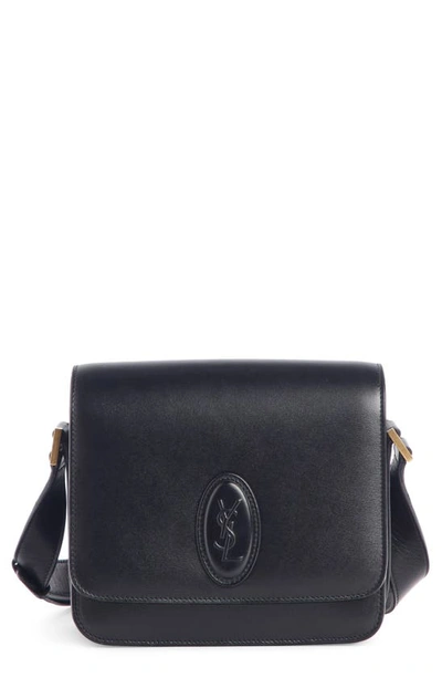 Shop Saint Laurent Small Le 61 Convertible Crossbody Bag In Noir