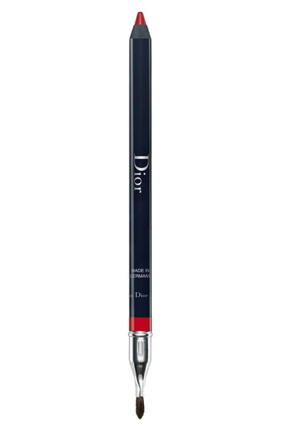 Shop Dior Rouge Contour Lip Liner In Rouge  999