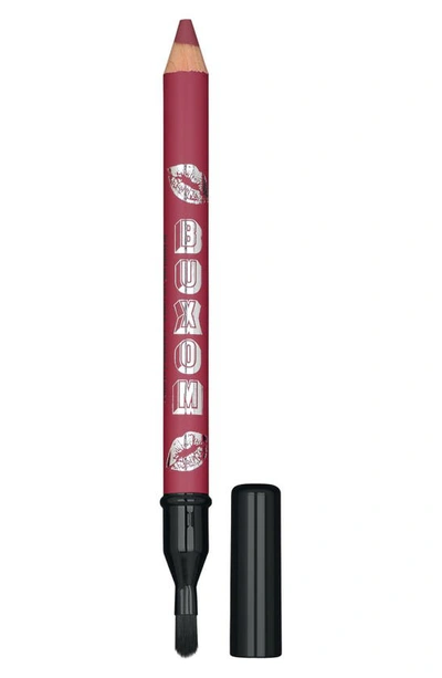 Shop Buxom Plumpline Lip Liner In Dolly Danger