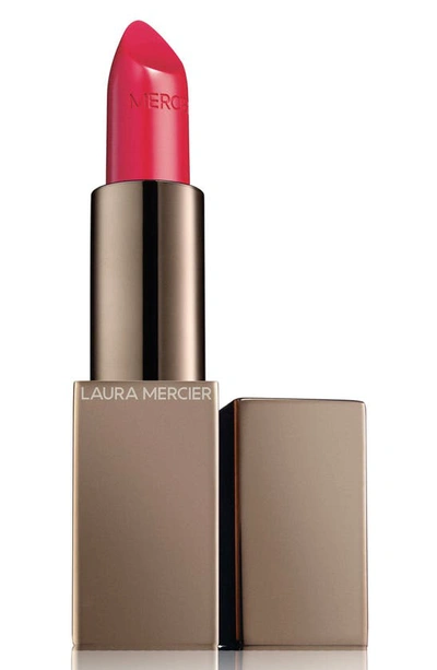 Shop Laura Mercier Rouge Essentiel Silky Crème Lipstick In Fuchsia Intense