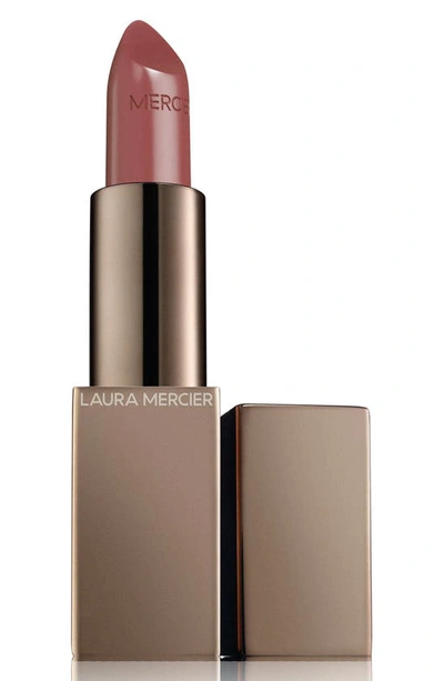 Shop Laura Mercier Rouge Essentiel Silky Crème Lipstick In Beige Intime