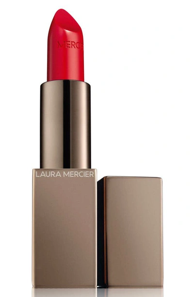 Shop Laura Mercier Rouge Essentiel Silky Crème Lipstick In Rouge Eclatant