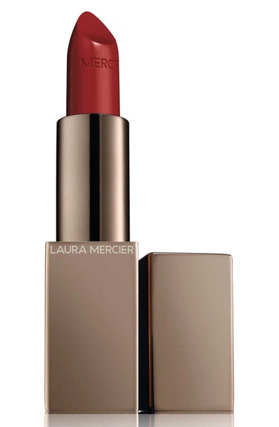 Shop Laura Mercier Rouge Essentiel Silky Crème Lipstick In Rouge Profond