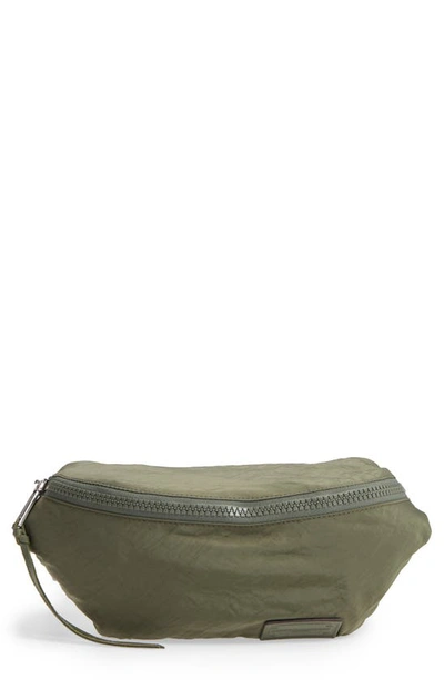 Shop Rebecca Minkoff Nylon Belt Bag In Olive