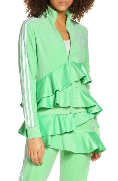 Adidas originals ruffle track jacket sale