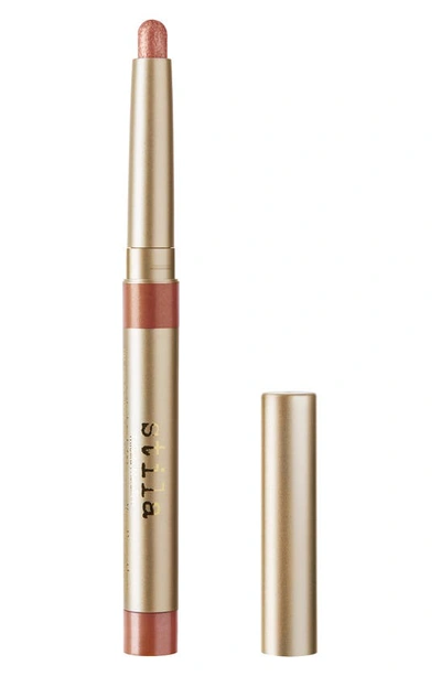 Shop Stila Trifecta Metallic Lip, Eye & Cheek Stick In Bronze Gold