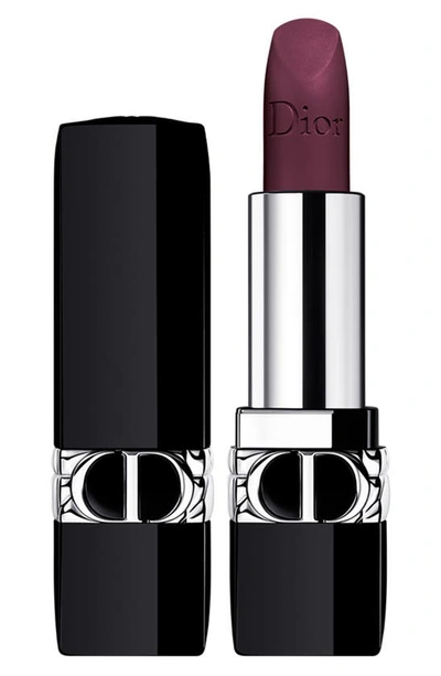 Shop Dior Rouge  Refillable Lipstick In 895 Avant-garde / Matte