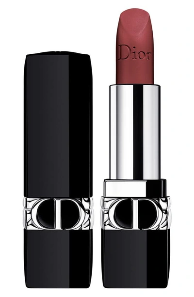 Shop Dior Rouge  Refillable Lipstick In 964 Ambitious / Matte