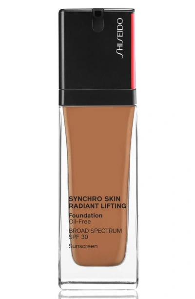 Shiseido Synchro Skin Radiant Lifting Foundation Spf 30 In 430 Cedar