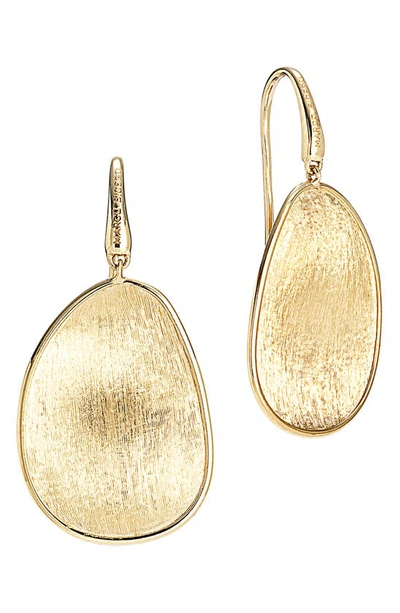 Marco Bicego Lunaria 18k Yellow Gold Medium Drop Earrings In 18kyg