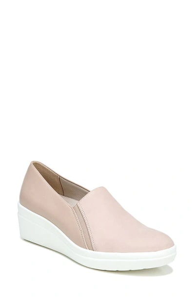 Shop Naturalizer Snowy Slip-on Wedge In Mauve Leather