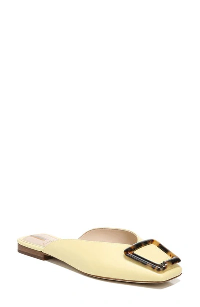 Shop Sam Edelman Lavina Mule In Canary Yellow Leather