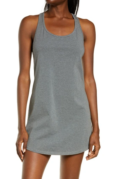 Shop Felina Stretch Organic Cotton Chemise In Slate