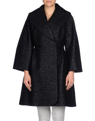 Shop Giambattista Valli Coat In Black